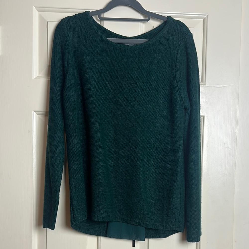 H&M Dark Green Crew Neck Sweater